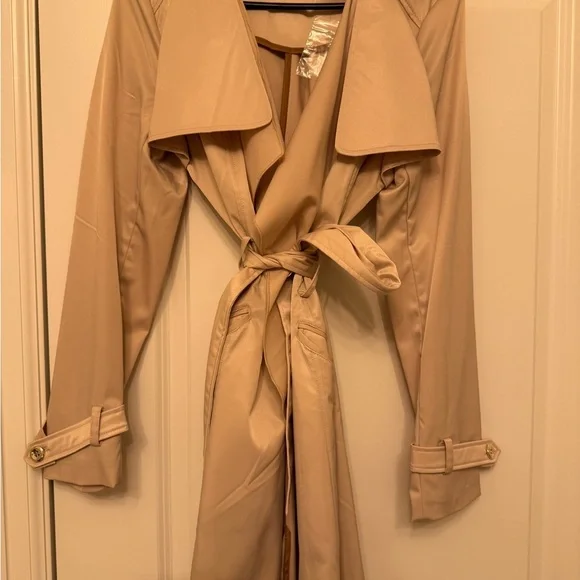 Women's Tan Trench Coat